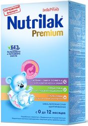 Нутрилак Премиум молочная смесь с рождения до 12 месяцев 350г