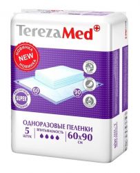 Терезамед пеленки Super 60х90 одноразовые №5