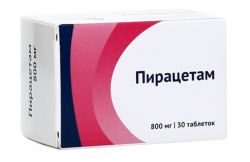 Пирацетам 800мг №30 таблетки /Озон/