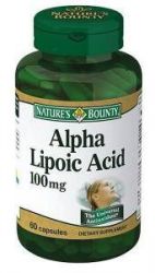 Нэйчес Баунти Альфа-липоевая кислота №60 капсулы