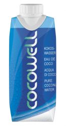 Коко Велл кокосовая вода Pure 330мл 1шт