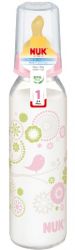 Нук бутылочка стеклянная 230мл с латексной антиколиковой соской р.1