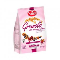 Хрустящие Злаковые Хлопья Granola С Гранатом И Черникой 350Г