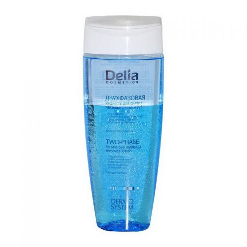 Жидкость для снятия макияжа Delia двухфазная 200 мл