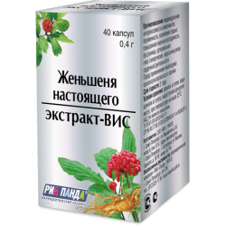 Женьшеня настоящего экстракт 400мг №40 капсулы