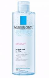 Ля Рош Позе вода мицеллярная Ультра для чувствительной и склонной к аллергии кожи лица и глаз 400мл