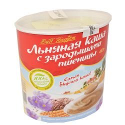 ВИП продукт Льняная каша с зародышами пшеницы 410г