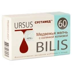 Желчь медвежья с солянкой холмовой 0.3г n60капс.
