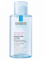 Ля Рош Позе вода мицеллярная Ультра для чувствительной и склонной к аллергии кожи лица и глаз 100мл