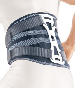 Ортопедический корсет серии Silver Line Orlett DLSS-4000(F) Цвет: серебристо-серый | Размер: S