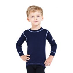 Детская термофутболка Norveg Soft Shirt (синяя) 4SU2HL-013 Цвет: синий | Размер: 104-110