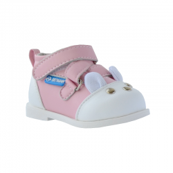Детские ортопедическая обувь ORTMANN Malaga 7.119.2 Цвет: розовый пастельный | Размер: 18