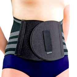 Женский ортопедический корсет LumboStat серии Silver Line Orlett DBS-4000(W) Цвет: серебристо-серый | Размер: S