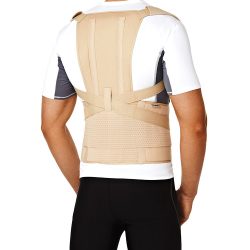 Корректор осанки (усиленный) Orlett TLSO-251(F) Цвет: бежевый | Размер: XL | Пол: Мужской