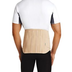 Ортопедический пояснично-крестцовый корсет (полужесткий) Orlett LSS-114 Цвет: бежевый | Размер: XXL