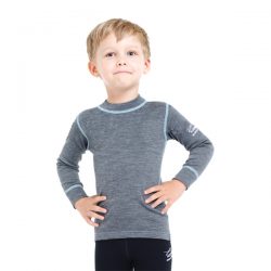 Детская термофутболка Norveg Soft Shirt (серая) 4SU2HL-014 Цвет: серый | Размер: 116-122