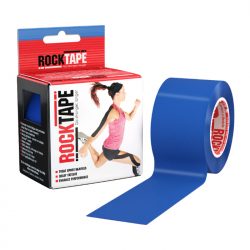 Кинезио тейпы RockTape Classic 5 см х 5м Цвет: синий | Размер: 5смх5м