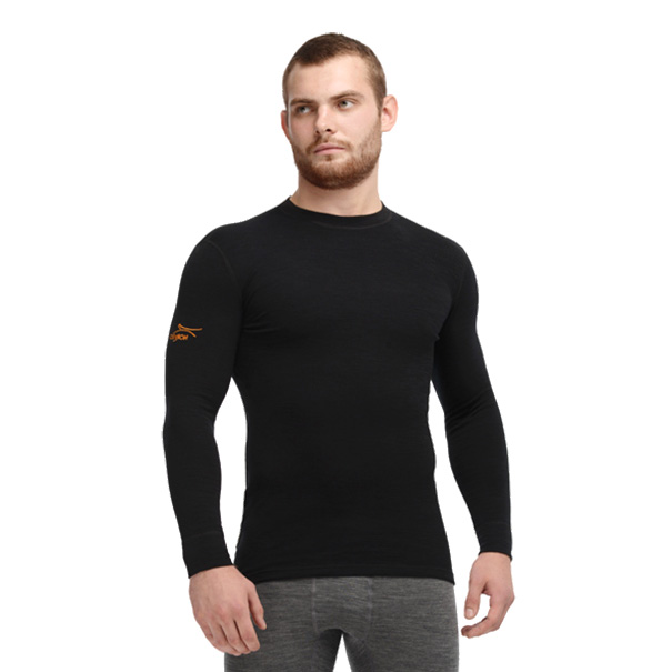 Мужская термофутболка Norveg Classic 3u1rl Цвет: черный | Размер: S | Пол: Мужской