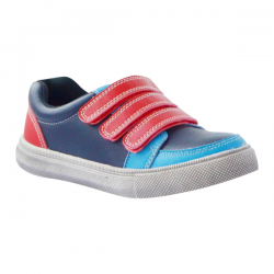 Детские ортопедические ботинки (не утепленные) ORTMANN Diego 7.105.2 Цвет: темно-синий/красный/голубой | Размер: 25