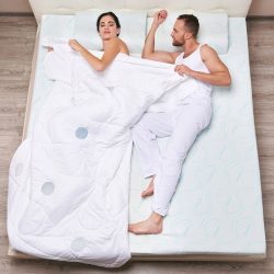 Стеганое одеяло с терморегулирующими вставками TRELAX Thermo Control (двуспальное евро