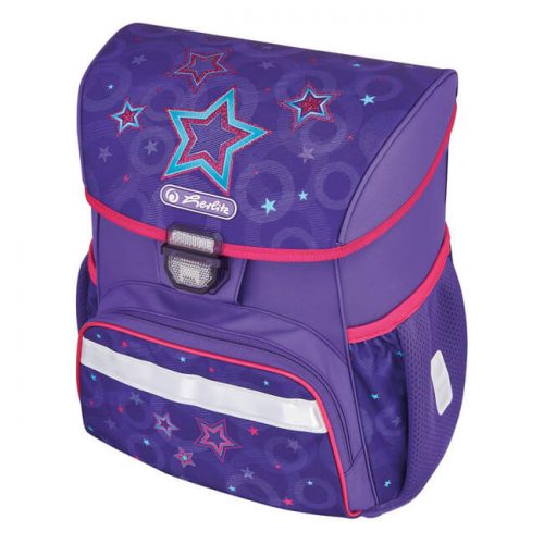 Школьный ранец для младших классов Herlitz LOOP Stars 50008094 фиолетовый
