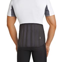 Ортопедический пояснично-крестцовый корсет (полужесткий) Orlett LSS-114 Цвет: черный | Размер: L