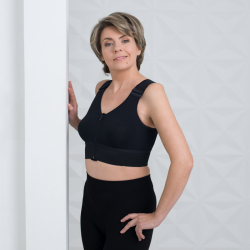 Компрессионный бюстгальтер после органосохраняющей операции. Cara 57 230 Цвет: черный | Размер: 95