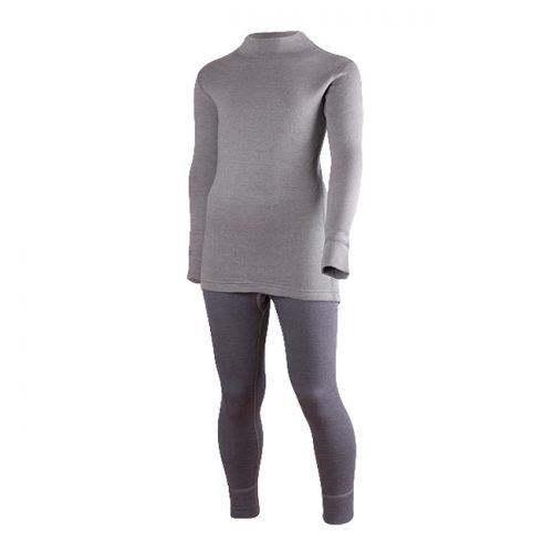 Комплект детского термобелья (футболка + штаны) Norveg wuks-014 Цвет: серый | Размер: 140-146