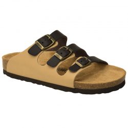 Женские ортопедические сандалии ORTMANN Marcel 7.04.2 Цвет: бежевый/коричневый микс | Размер: 36