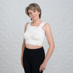 Послеоперац. бандаж на липучке для фиксации груди после органосохраняющей операции. Cara 57 231 Цвет: черный | Размер: XL