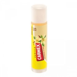 Carmex Бальзам для губ с запахом ванили с защитным фактором SPF 15 в стике