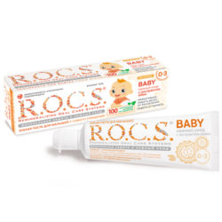 R.O.C.S Зубная паста Для младенцев с экстрактом Айвы 45 гр (R.O.C.S