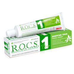 R.O.C.S Uno Herbal Зубная паста Энергия трав 74 гр (R.O.C.S