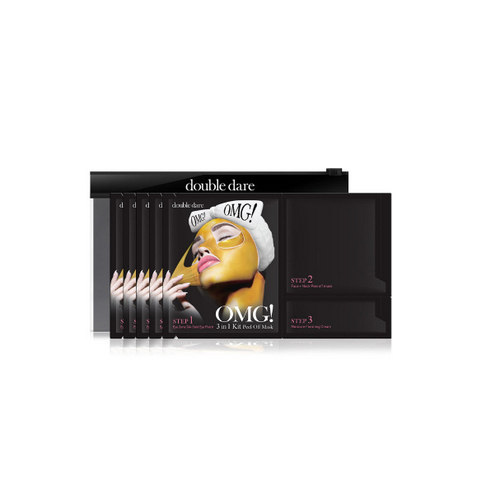 Double Dare OMG Трехкомпонентный комплекс масок «ЖИДКОЕ ЗОЛОТО»