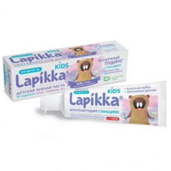 Lapikka Зубная паста Lapikka Kids Молочный пудинг с кальцием