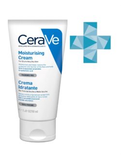 CeraVe Увлажняющий крем для сухой и очень сухой кожи лица и тела детей и взрослых 50 мл (CeraVe