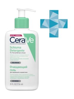 CeraVe Очищающий гель для нормальной и жирной кожи лица и тела 236 мл (CeraVe
