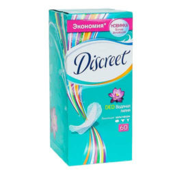 Discreet Прокладки ежедневные Водная лилия Део №60 (Discreet