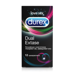 Durex Презервативы DualExtase №12 (Durex