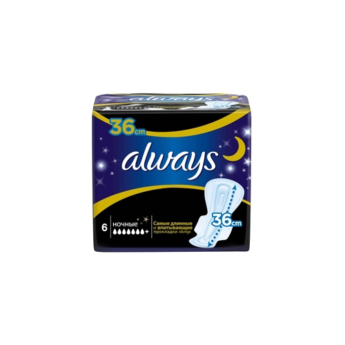 Always Прокладки Найт 6 шт (Always