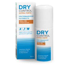 Dry Control Экстра Форте ролик от обильного потоотделения 30%
