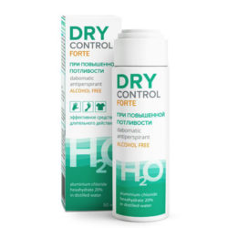 Dry Control Форте дабоматик без спирта от обильного потоотделения 20%
