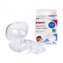 Pigeon Защитные накладки на соски силиконовые для кормления Pigeon Natural Fit (Pigeon