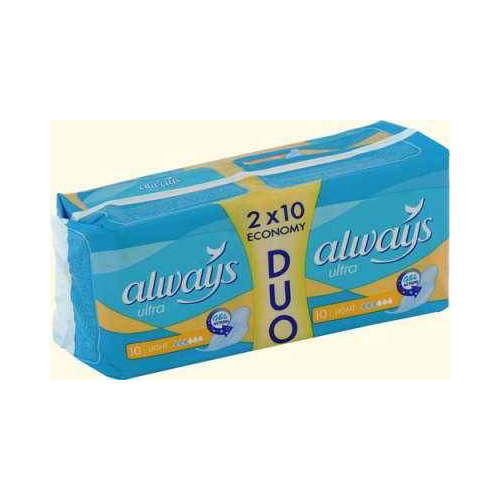 Always Прокладки Ультра лайт дуо в упаковке 20 шт (Always