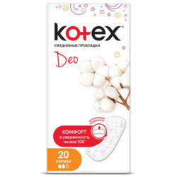Kotex Прокладки ежедневные Нормал Део №20 (Kotex