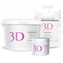 Collagene 3D Альгинатная маска для лица и тела с розовой глиной 1200 г (Collagene 3D