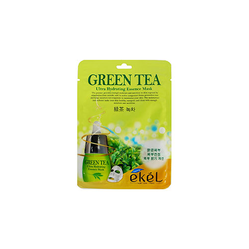 Ekel Тканевая маска с экстрактом зеленого чая