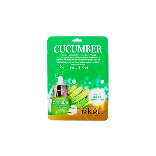 Ekel Тканевая маска с экстрактом огурца