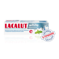 Lacalut Зубная паста Уайт Альпийская мята 75 мл (Lacalut
