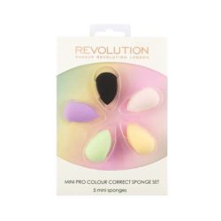 Makeup Revolution Набор цветных корректириующих спонжей Mini Pro Colour Correct Sponge Set (Makeup Revolution